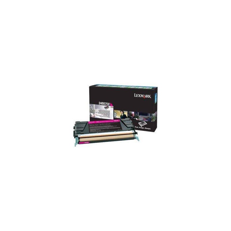 TONER ORYGINALNY LEXMARK 24B5702 MAGENTA 10000 STRON