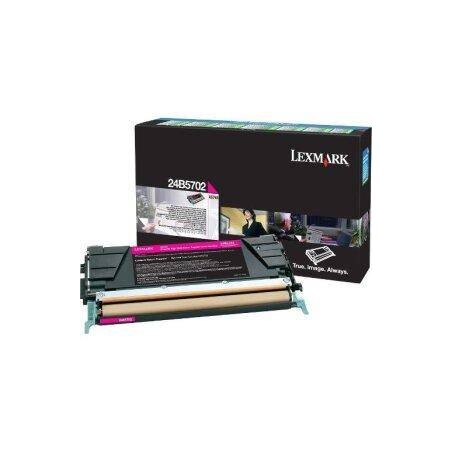 TONER ORYGINALNY LEXMARK 24B5702 MAGENTA 10000 STRON