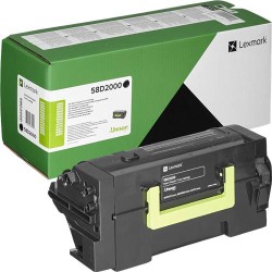 TONER ORYGINALNY LEXMARK 58D2000 CZARNY 7500 STRON