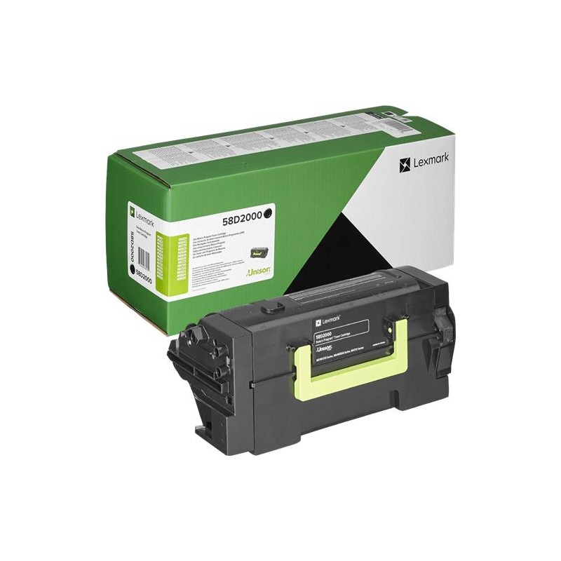 TONER ORYGINALNY LEXMARK 58D2000 CZARNY 7500 STRON