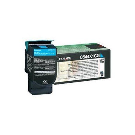 TONER ORYGINALNY LEXMARK C544X1CG CYAN 4000 STRON