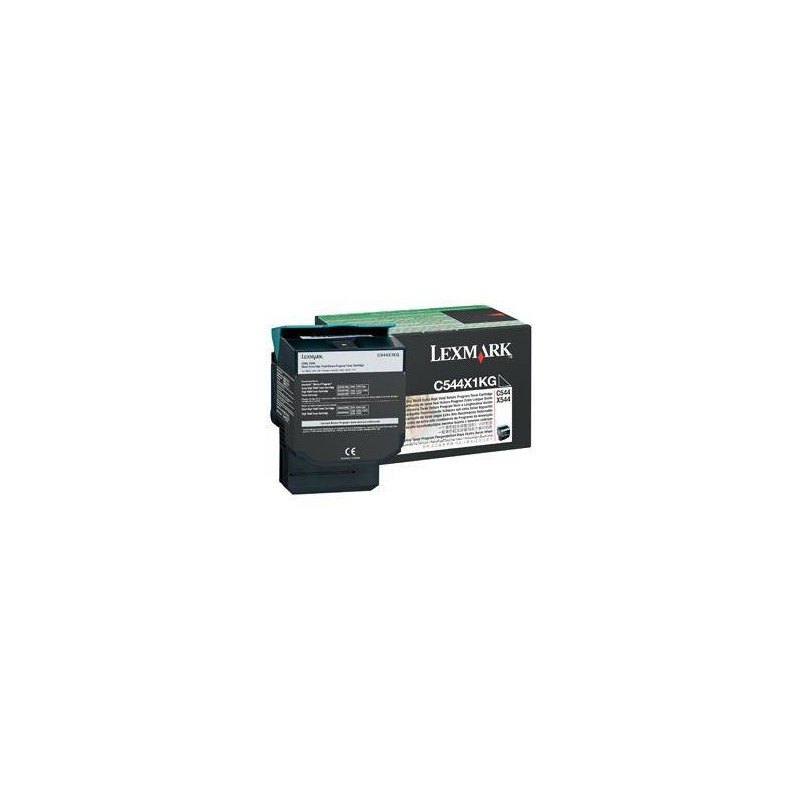 TONER ORYGINALNY LEXMARK C544X1KG CZARNY 6000 STRON