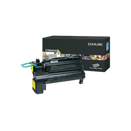 TONER ORYGINALNY LEXMARK C792X2YG YELLOW 20000 STRON