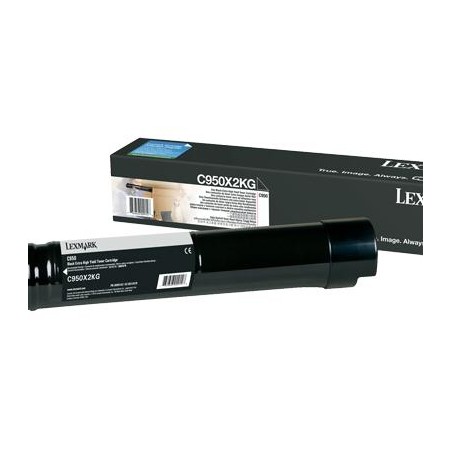 TONER ORYGINALNY LEXMARK C950X2KG CZARNY 36000 STRON