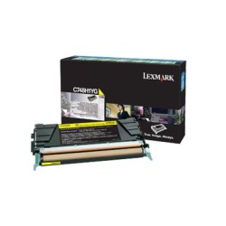 TONER ORYGINALNY LEXMARK C748H1YG YELLOW 10000 STRON