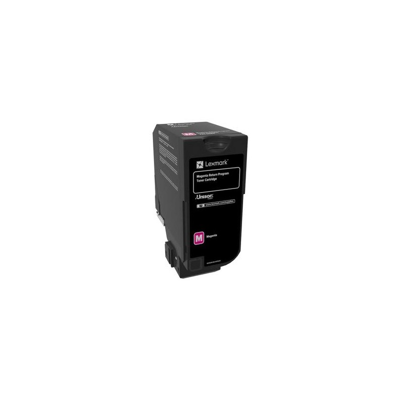 TONER ORYGINALNY LEXMARK 74C20M0 MAGENTA 3000 STRON