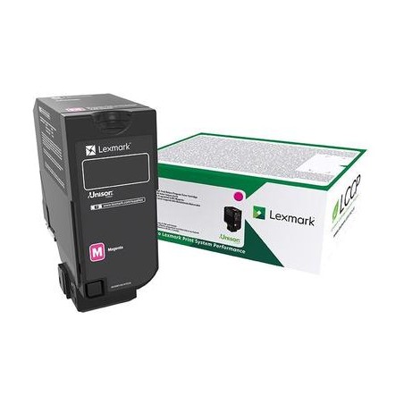 TONER ORYGINALNY LEXMARK 75B20M0 MAGENTA 10000 STRON