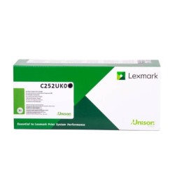 TONER ORYGINALNY LEXMARK C252UK0 CZARNY 8000 STRON