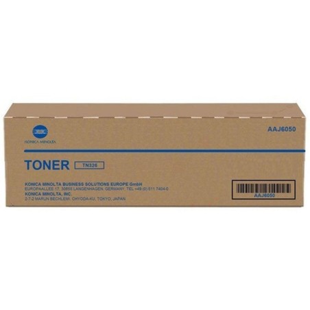 TONER ORYGINALNY MINOLTA TN326 AAJ6050 CZARNY 25000 STRON