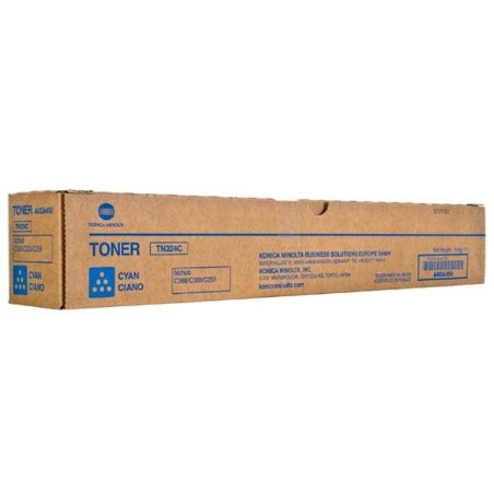 TONER ORYGINALNY MINOLTA TN324C A8DA450 CYAN 26000 STRON