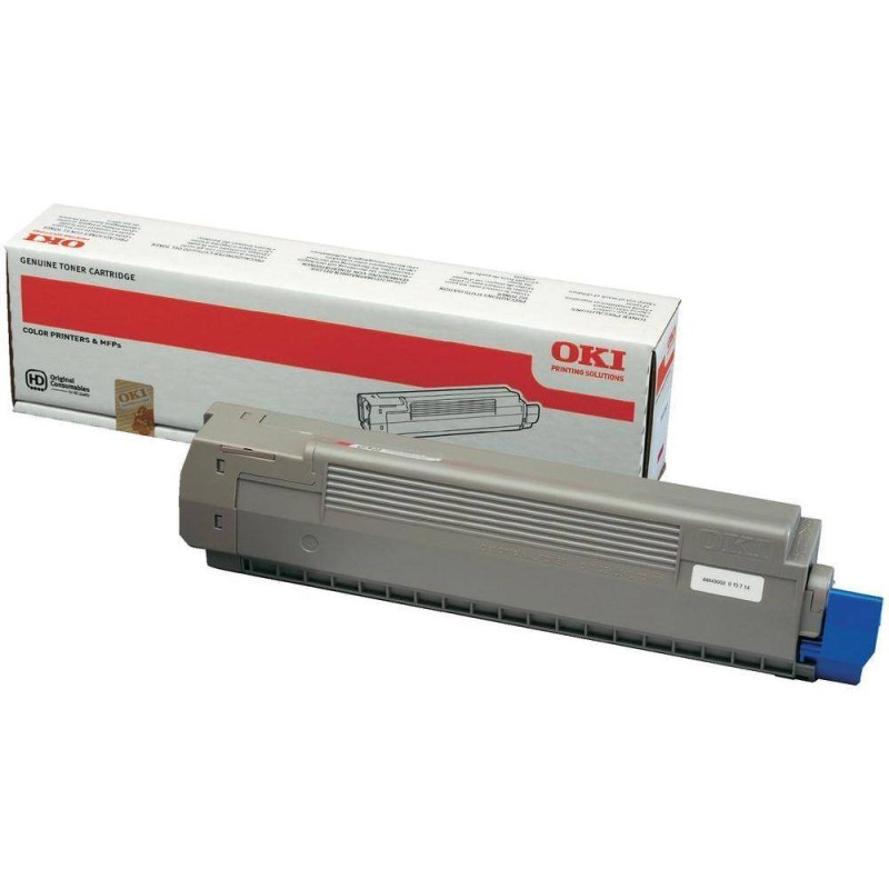 TONER ORYGINALNY OKI C801/C821-TM 44643002 MAGENTA 7300 STRON