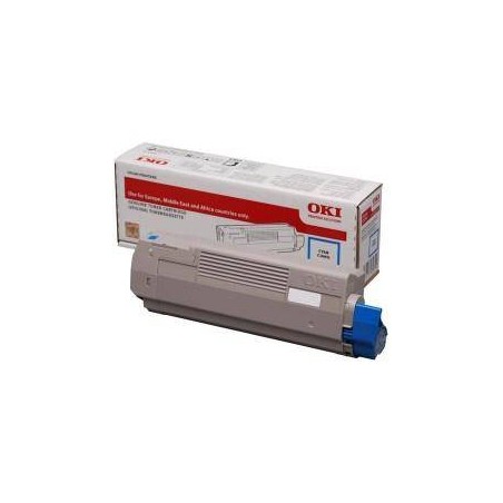 TONER ORYGINALNY OKI C612-TC 46507507 CYAN 6000 STRON