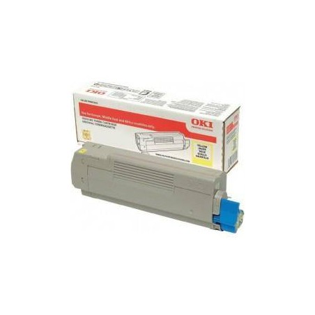 TONER ORYGINALNY OKI C712-TY 46507613 YELLOW 11500 STRON