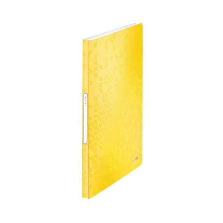 ALBUM OFERTOWY A4 LEITZ WOW 46320016 ŻÓŁTY 40 KOSZULEK