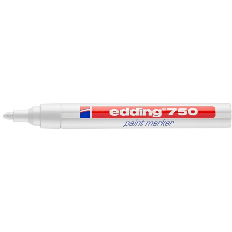 MARKER OLEJOWY EDDING 750 BIAŁY 2-4MM