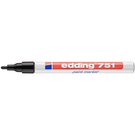 MARKER OLEJOWY EDDING 751 CZARNY 1-2MM