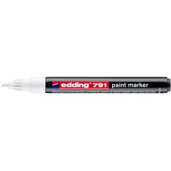 MARKER OLEJOWY EDDING 791 BIAŁY 1-2MM