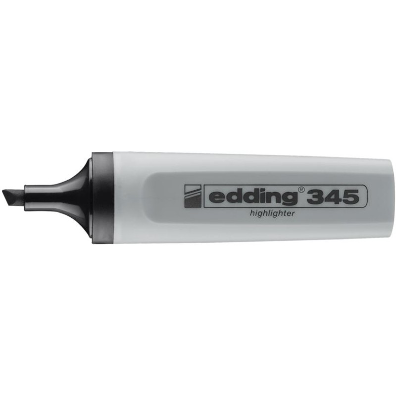 ZAKREŚLACZ EDDING 345 SZARY 2-5MM