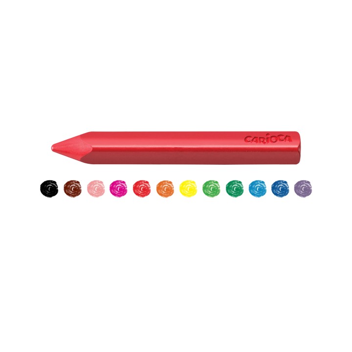 Kredki CARIOCA PLASTELLO JUMBO