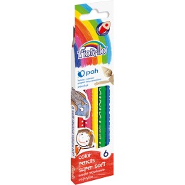 Kredki trójkątne FIORELLO SUPER SOFT