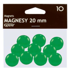 MAGNESY 20MM GRAND 130-1692 ZIELONE 10SZT