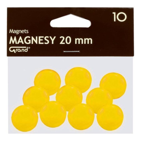 MAGNESY 20MM GRAND 130-1691 ŻÓŁTE 10SZT