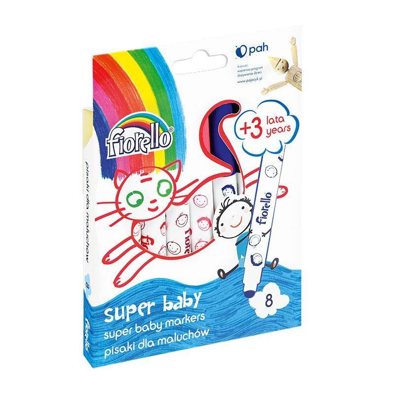 FLAMASTRY FIORELLO GR-F165 SUPER BABY 160-2033 MIX*8SZT