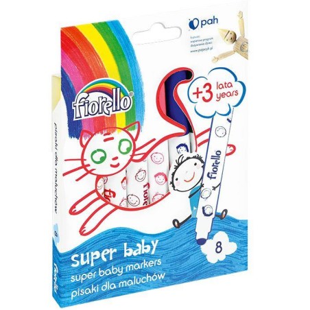 FLAMASTRY FIORELLO GR-F165 SUPER BABY 160-2033 MIX*8SZT