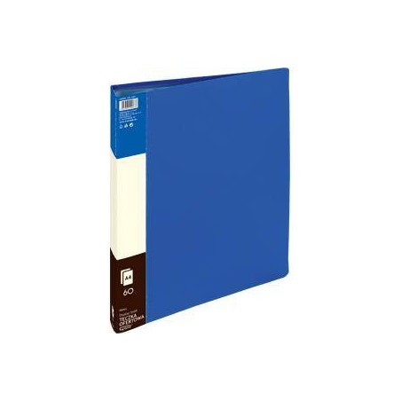 ALBUM OFERTOWY A4 GRAND 9006 120-1201 NIEBIESKL PVC 60 KIESZENI