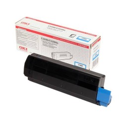 TONER ORYGINALNY OKI 43034807 CYAN 1500 STRON