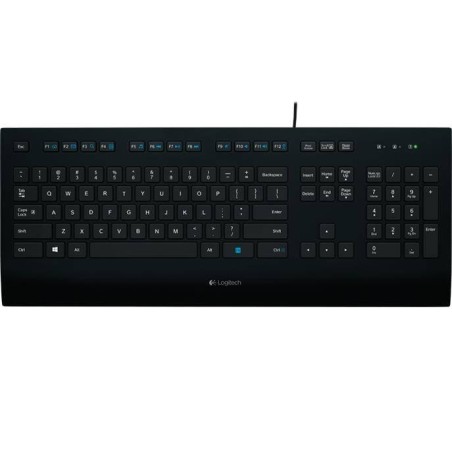 KLAWIATURA PRZEWODOWA MEMBRANOWA LOGITECH K280E 920-005217