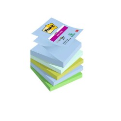 KARTECZKI SAMOPRZYLEPNE  76X76MM 3M POST-IT® SUPER STICKY Z-NOTES  R330-5SS-OAS 5X90 KART