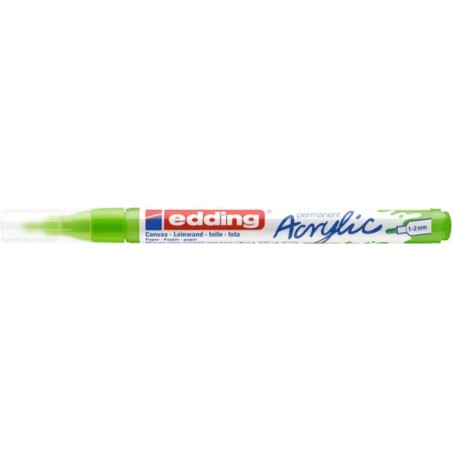 MARKER AKRYLOWY  EDDING 5300 MATOWY ŻÓŁTOZIELONY 1-2 MM