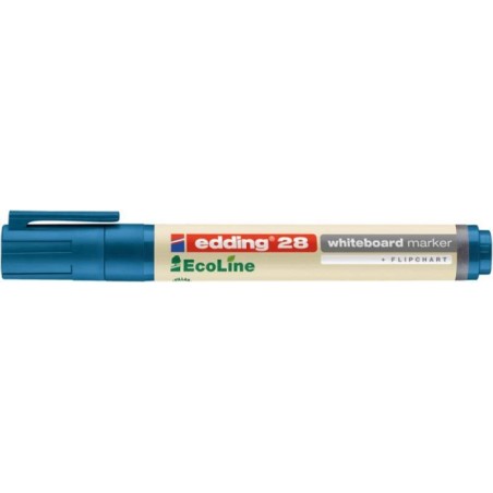 MARKER SUCHOŚCIERALNY EDDING ECOLINE 28 NIEBIESKI 1.5-3 MM