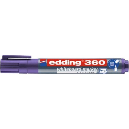 MARKER SUCHOŚCIERALNY EDDING 360 FIOLETOWY 1.5-3MM