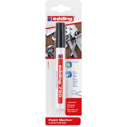 MARKER OLEJOWY EDDING 750/1 BL BLISTER, CZARNY 2-4MM