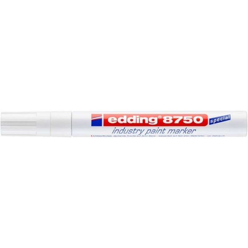 MARKER OLEJOWY EDDING PRZEMYSŁOWY 8750 BIAŁY 2-4MM