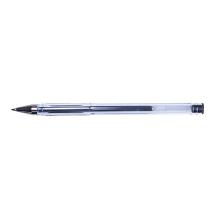 DŁUGOPIS ŻELOWY OFFICE PRODUCTS CLASSIC CZARNY 0.5MM PRZEZROCZYSTA