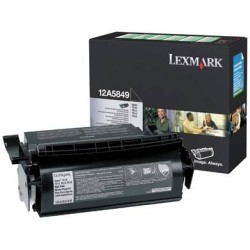 T610/T616 TONERBK25K DO ETYKIET LEXMARK 12A5849