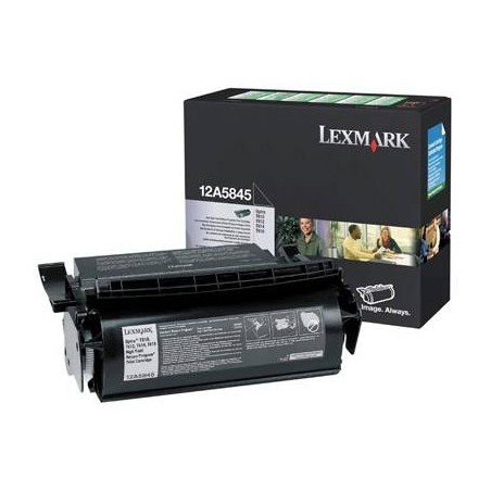 T610/T616 TONERBK25K ZWROT. LEXMARK 12A5845