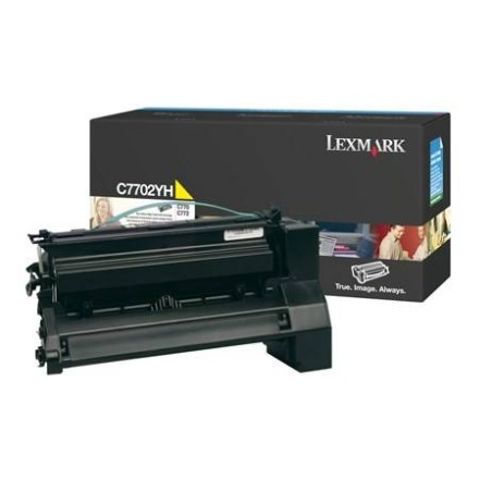 C770/C772 TONERYEL10K +REG LEXMARK C7702YH