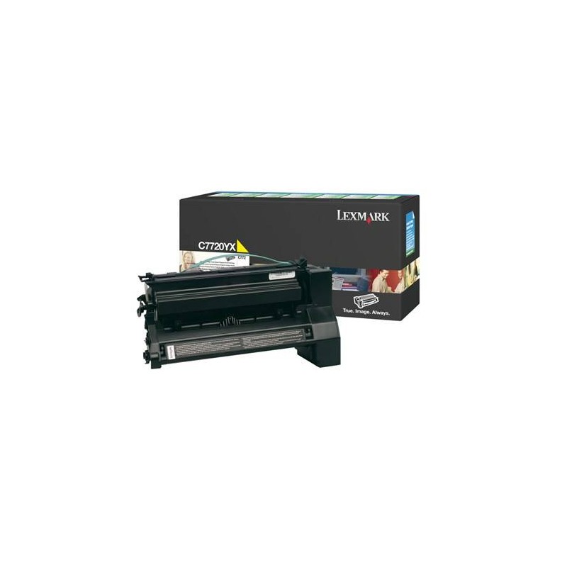 C772 TONERYEL15K ZWROT. LEXMARK C7720YX