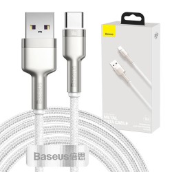 KABEL USB DO USB-C BASEUS CAFULE, 66W, 2M (BIAŁY)