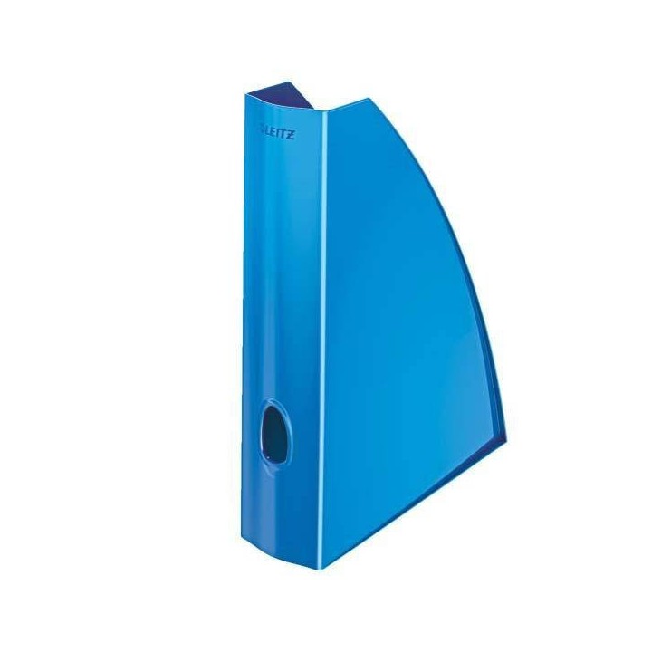 POJEMNIK NA CZASOPISMA&KATALOGI LEITZ WOW 60MM 52771036 NIEBIESKI METALICZNY