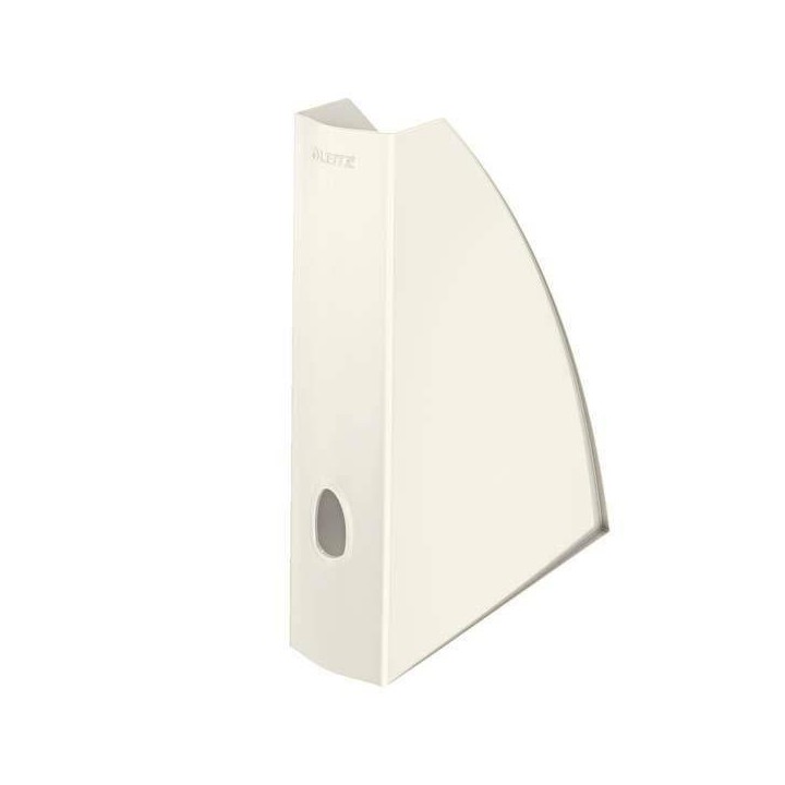 POJEMNIK NA CZASOPISMA&KATALOGI LEITZ WOW 60MM 52771001 PERŁOWY BIAŁY