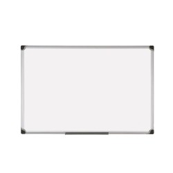 TABLICA SUCHOŚCIERALNA MAGNETYCZNA 100X200CM BI-OFFICE TOP PROFESSIONAL CERAMICZNA BIAŁA RAMA ALUMINIOWA