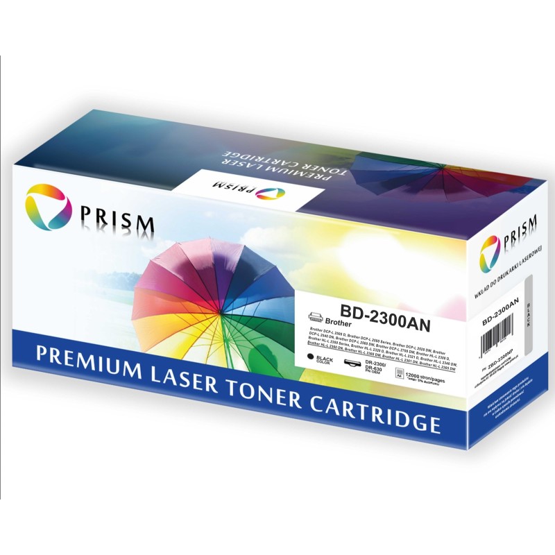 BĘBEN ZAMIENNY PRISM DR-2300/DR-630 ZBD-2300NP CZARNY 12000 STR.