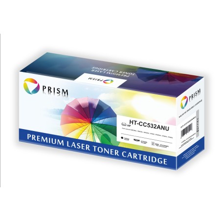 TONER ZAMIENNY PRISM CC532A/CE412A/CF382A/CRG718 ZHL-CC532ANPU ŻÓŁTY 2800 STR.