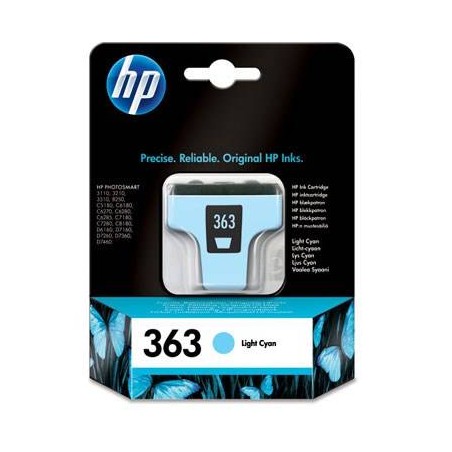 TUSZ ORYGINALNY HP363C C8774EE LIGHT CYAN 5,5 ML PO TERMINIE