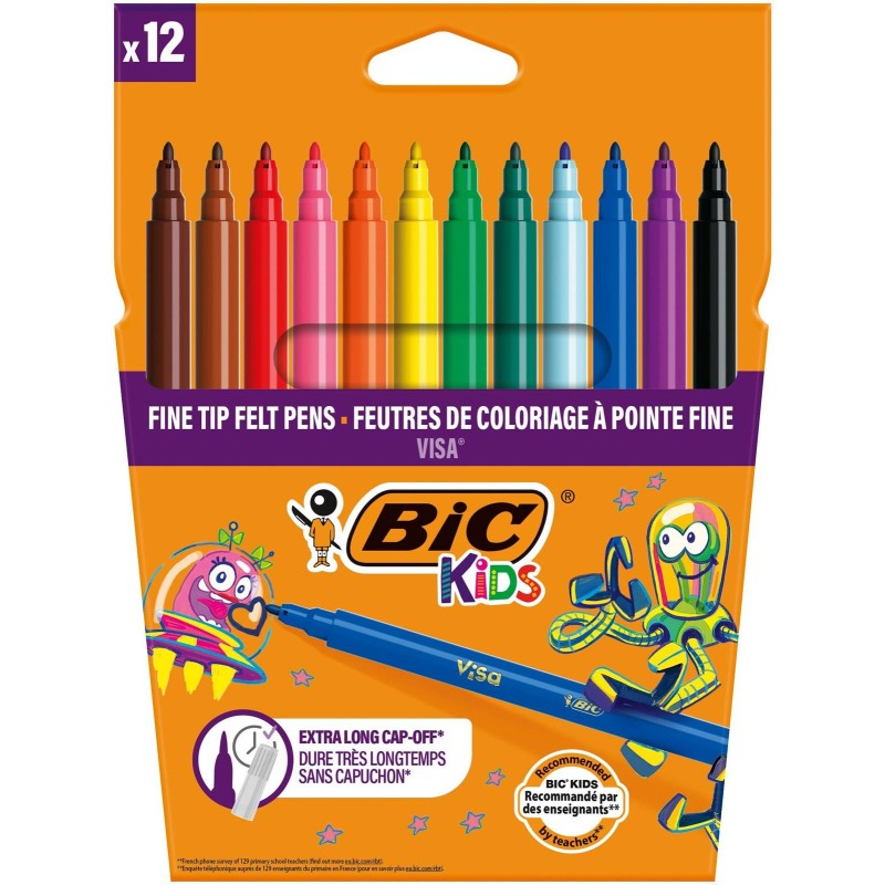 FLAMASTRY BIC KIDS VISA 8886956 MIX*12